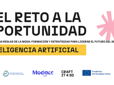 Modacc y Agrupación Española del Género de Punto promueven el ciclo de webinars "Del reto a la oportunidad": Inteligencia Artificial