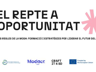 El Clúster Catalán de la Moda (Modacc) inicia el nuevo ciclo formativo 'Del Reto a la Oportunidad. Las nuevas reglas de la moda: Formación y Estrategias para liderar el futuro del sector'