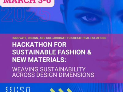 El Centro de Innovación en Economía Circular (CIEC) y la Asociación de Empresas de Confección y Moda de la Comunidad de Madrid (Asecom) organizan el Hackathon for Sustainable Fashion & New Materials