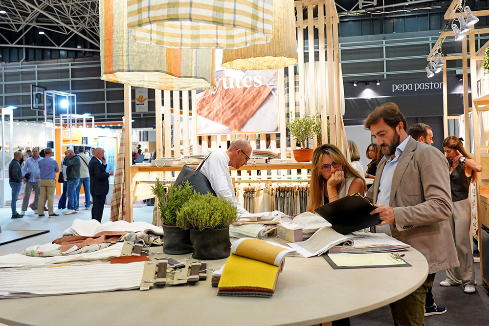 Textilhogar se consolida junto a Hábitat 2025 con una amplia selección de fabricantes y editores textiles