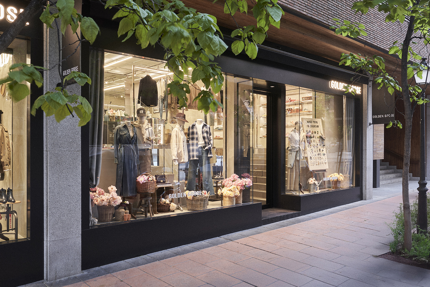 Golden Goose reabre su tienda en Madrid con un nuevo concepto centrado en la reparación y la reinvención