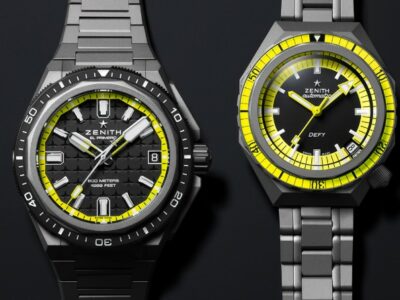 Zenith: Defy Extreme Diver y Defy Revival Diver en versión Shadow