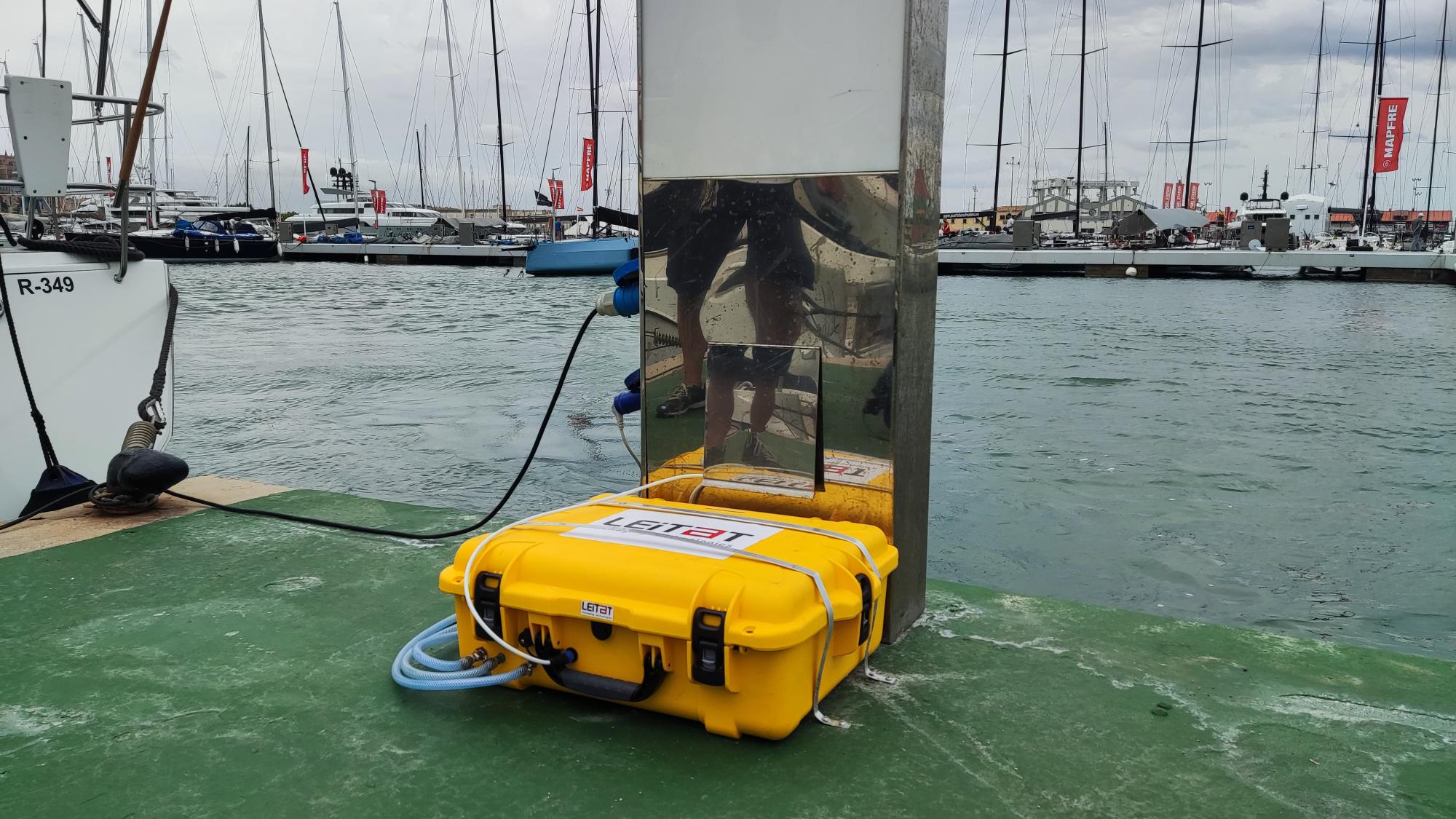 Leitat colabora con Teléfonica Tech en el despliegue de tecnología puntera para cuantificar microplásticos en el mar