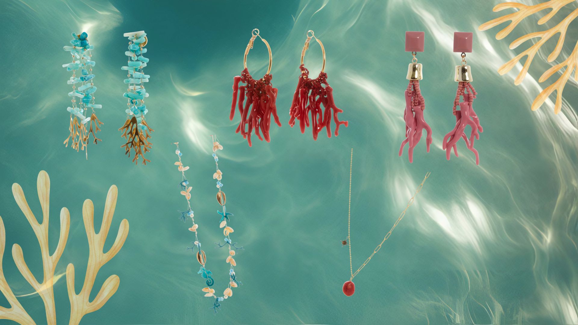 Coralcore o la microtendencia en joyas que arrasa este verano