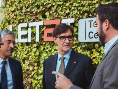El president de la Generalitat de Catalunya, Salvador Illa, reafirma el compromiso del Govern con Leitat como "actor clave" para impulsar la prosperidad en Cataluña