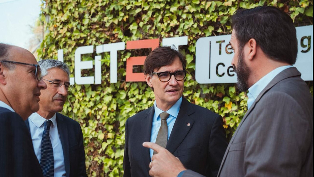 El president de la Generalitat de Catalunya, Salvador Illa, reafirma el compromiso del Govern con Leitat como "actor clave" para impulsar la prosperidad en Cataluña
