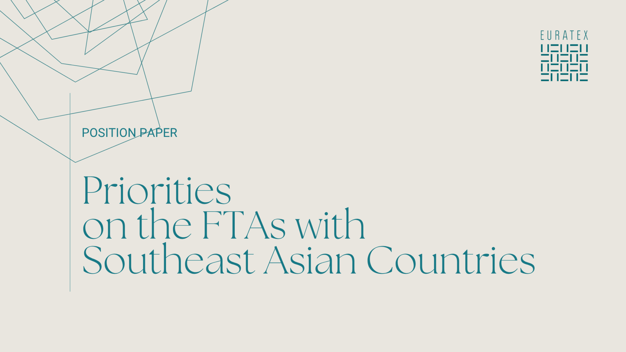 EURATEX insta a acelerar los acuerdos comerciales con el Sudeste Asiático para fortalecer la industria textil europea