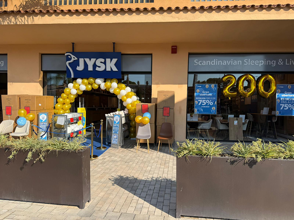 JYSK inaugura con éxito su nueva tienda en la provincia Sant Pere de Ribes con descuentos de hasta el 75%
