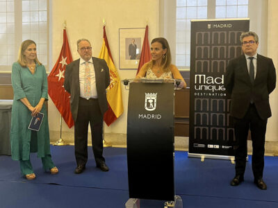 La concejala delegada de Turismo, Almudena Maíllo pone en valor a Madrid como destino de compras en el encuentro de MadridJoya