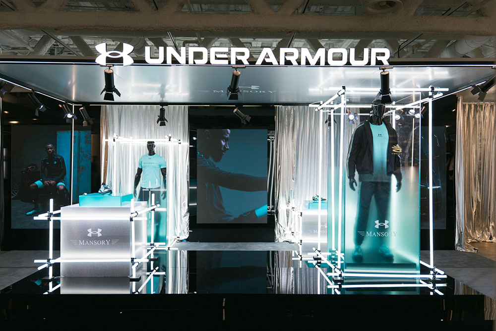 Under Armour abre un nuevo espacio de 300 m² en El Corte Inglés de Sol con el lanzamiento exclusivo de la colección UA x Mansory