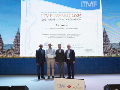 Archroma gana el Premio ITMF 2025 por su innovación sostenible en denim con el proceso DENIM HALO
