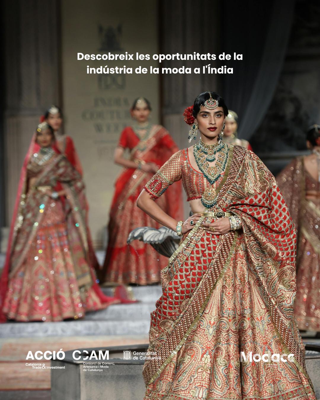 “Descubre las oportunidades para la moda catalana en India”: el Clúster Catalán de la Moda (Modacc) impulsa misión comercial e informativa online el 29 de octubre