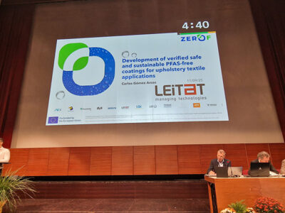 El clúster de materiales textiles avanzado Tèxtils.CAT representa a Cataluña en el 64º Congreso Mundial de Fibras de Dornbirn