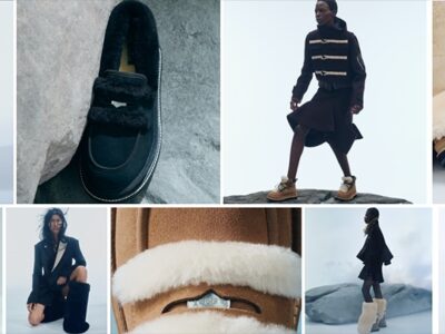 UGG y SACAI presentan su nueva colección de mocasines y botas para el O/I 2025