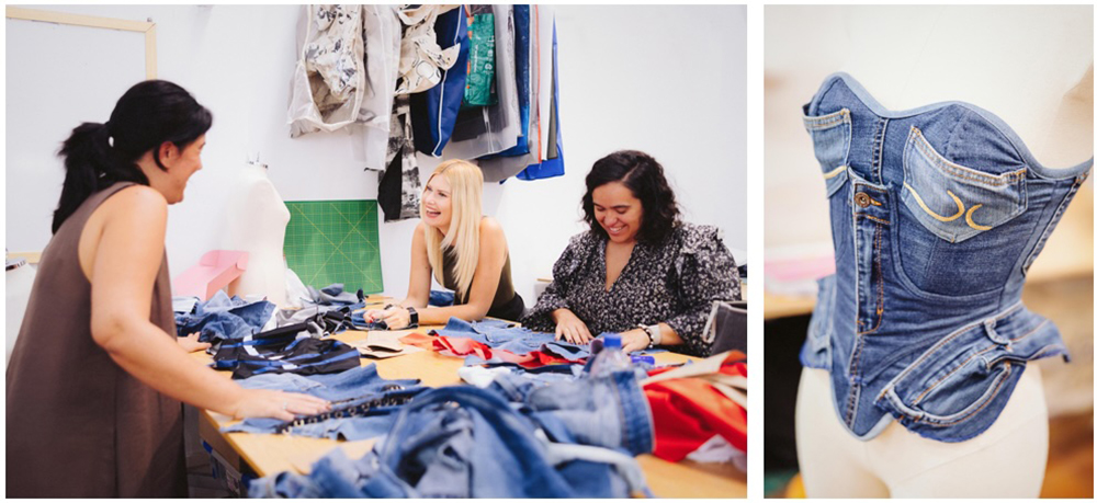 Gran Canaria Moda Cálida y Maya Hansen unen educación, diseño y sostenibilidad en un taller de upcycling