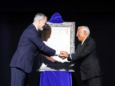 ASECIPMAD asiste a la conmemoración del XXV aniversario de Nueva Economía Fórum en la que el Rey Don Felipe entregó al presidente del Consejo Europeo, António Costa, el Premio Fórum Europa