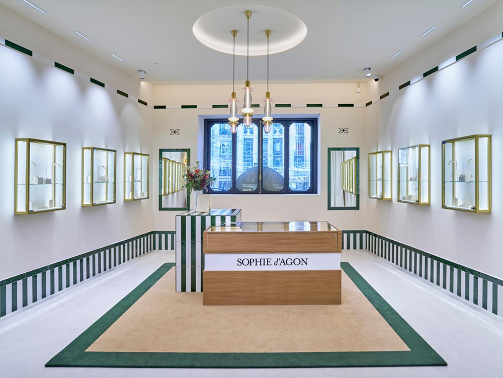 Sophie d'Agon desembarca en España con su primera boutique propia en Madrid, en Galería Canalejas
