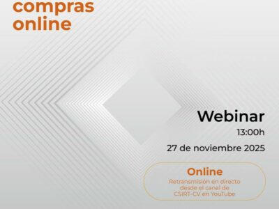 La Generalitat Valenciana lanza campañas de ciberseguridad con motivo del 'Black Friday' y la Navidad para ofrecer consejos prácticos a la ciudadanía