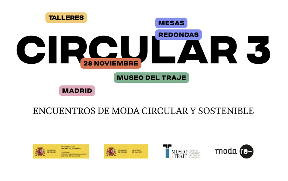 CIRCULAR III: la moda sostenible vuelve a protagonizar el Museo del Traje el próximo 28 de noviembre