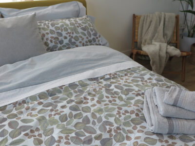 Burrito Blanco construye su colección de ropa de cama otoño invierno 2025-2026 en clave naturalista