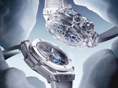 Hublot presenta dos relojes con espíritu invernal: el Big Bang Unico Winter Sapphire y el Big Bang Unico Winter Titanio Ceramic