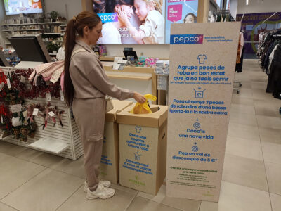 La campaña de Pepco y Humana para fomentar la gestión sostenible del textil usado recupera 7.500 prendas