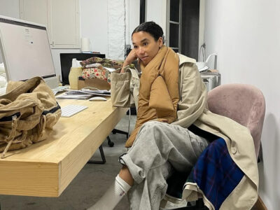 ‘Puffer scarfs’ o cómo llevar el estilo nórdico (literalmente) a otro nivel