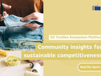 Europa impulsa un nuevo modelo textil: nace el primer Informe de Buenas Prácticas del Ecosistema Textil de la UE