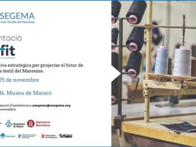 El Maresme se reivindica como motor del textil industrial con la iniciativa “fil&fit”