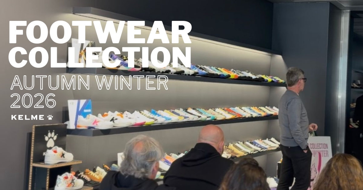 Kelme avanza sus próximas novedades en su convención de calzado AW26