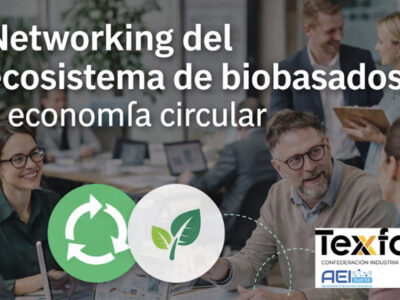 Confederación de la Industria Textil (Texfor) organiza un encuentro online sobre el ecosistema de biobasados y economía circular
