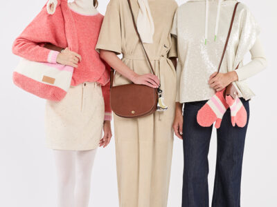 LONGCHAMP – The cocooning season: tres prendas de punto trompe-l'oeil