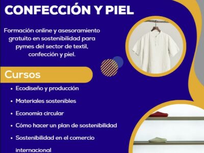 Programa específico de FUNDAE para pymes del sector textil, confección y piel sobre cambio climático y transición energética