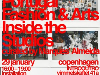 Portugal Fashion & Arts: Inside the Studios abre las puertas del proceso creativo portugués en Copenhague