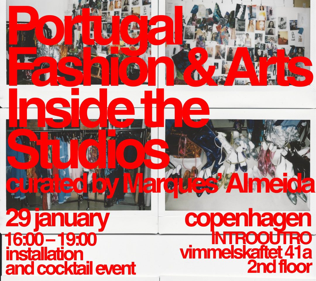 Portugal Fashion & Arts: Inside the Studios abre las puertas del proceso creativo portugués en Copenhague