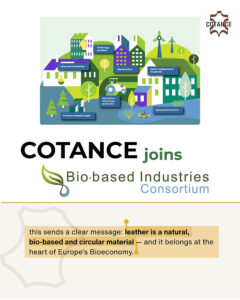 El cuero reclama su lugar en la bioeconomía europea: COTANCE se incorpora al Bio-based Industries Consortium