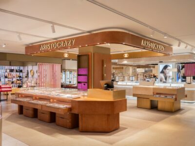 La nueva identidad de marca de Aristocrazy alcanza el icónico punto de venta de la firma en El Corte Inglés de Málaga