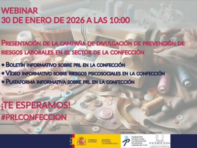 La prevención de riesgos laborales, una prioridad estratégica para la confección