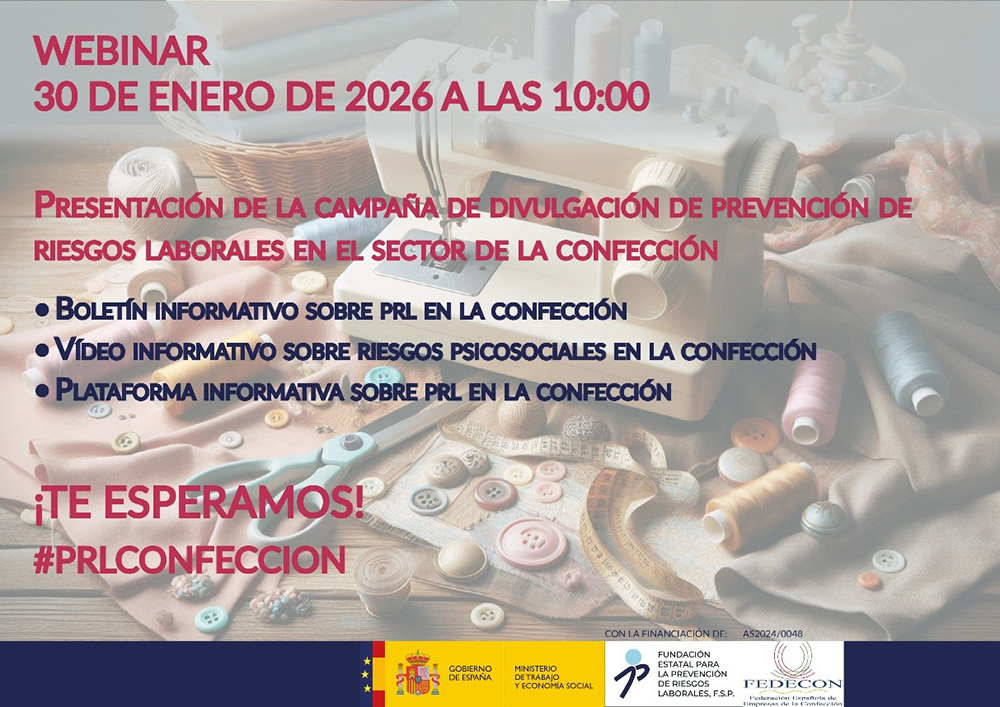 La prevención de riesgos laborales, una prioridad estratégica para la confección