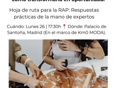Km0 MODA organiza la Jornada sectorial “Retos y oportunidades de la Responsabilidad Ampliada del Productor (RAP)”