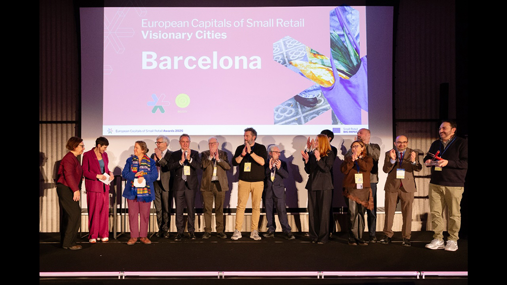 Barcelona, primera Capital Europea del Comercio de Proximidad 2026