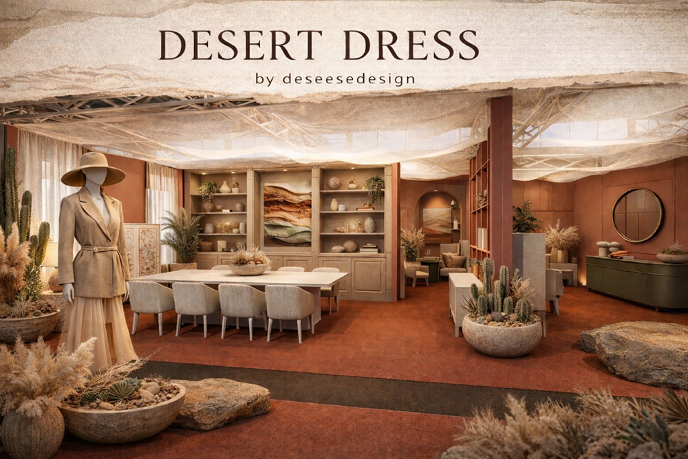 Desert Dress, el nuevo espacio de Intergift, proyectará un diálogo entre interiorismo y moda