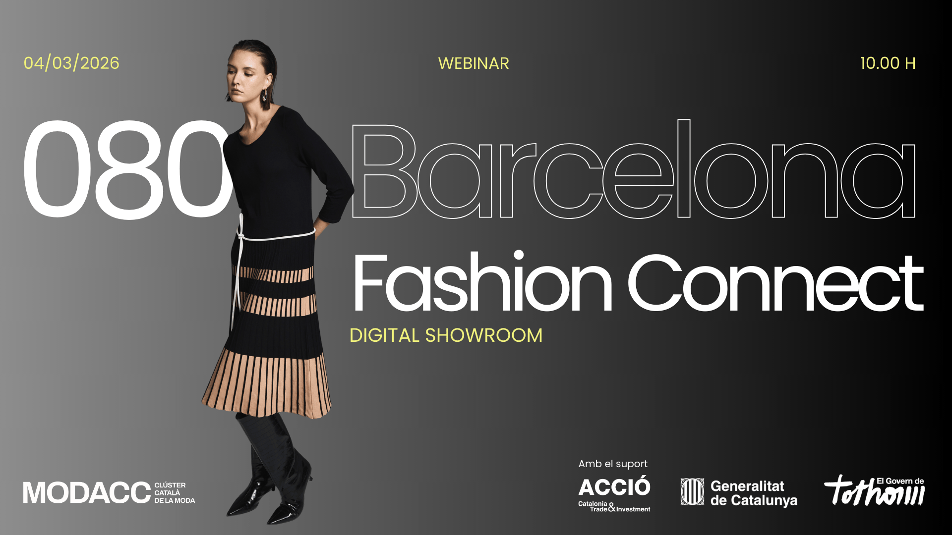MODACC impulsa la internacionalización de la moda catalana con un webinar sobre 080 Barcelona Fashion Connect