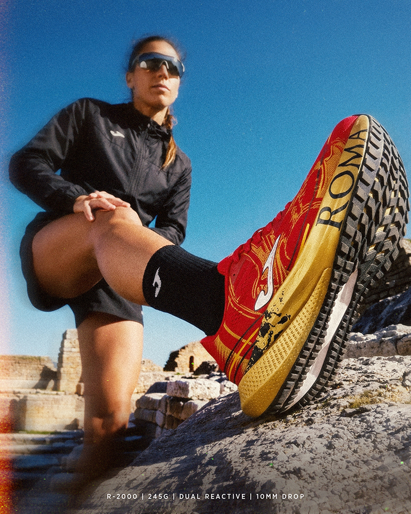 Joma se inspira en la Antigua Roma para sus nuevas zapatillas de la ACEA Run Rome The Marathon 2026