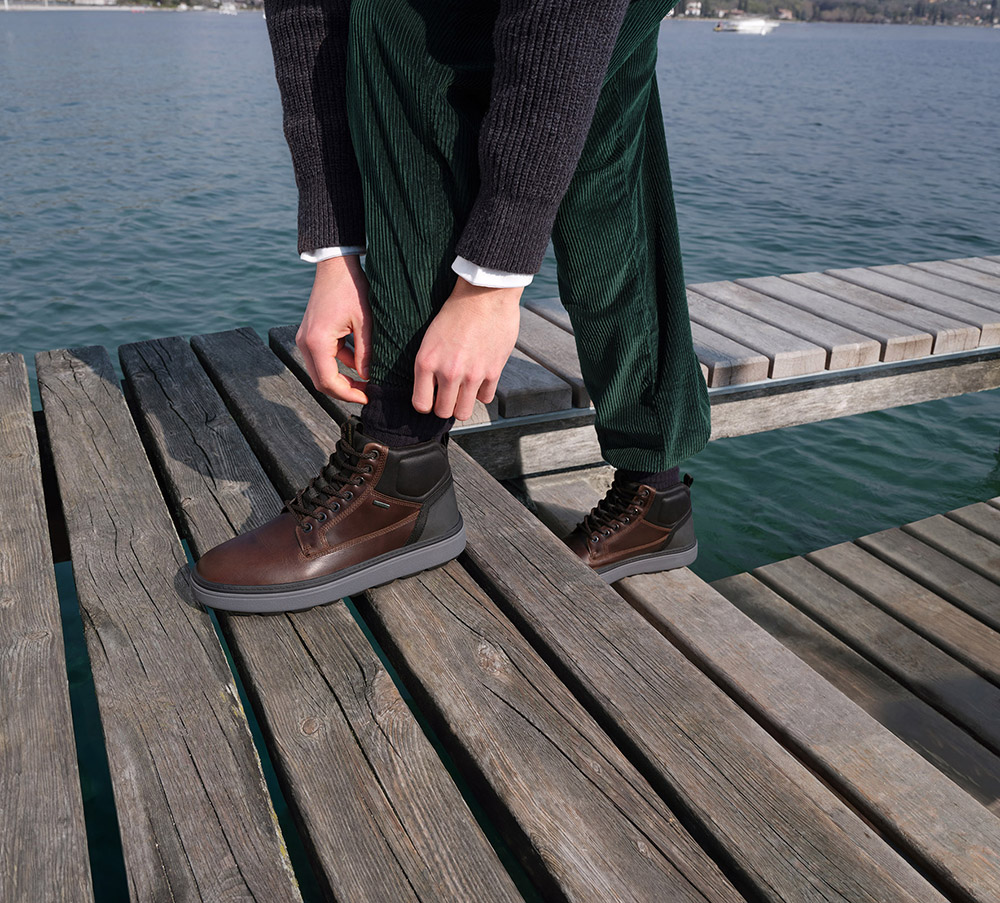 Los zapatos a prueba de agua de la colección FW25 de Geox, perfectos para la montaña