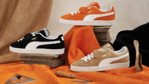 Una historia de artesanía: Puma y Charles F. Stead elevan las icónicas Puma Suede como nunca antes