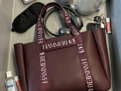 El bolso perfecto para viajar es de la firma española Hammerhoj