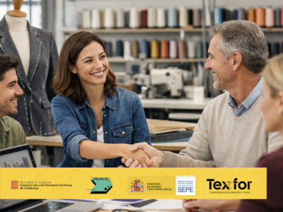 Texfor impulsa una nueva edición del programa de orientación profesional Projecta’t: una apuesta por el talento en el sector textil