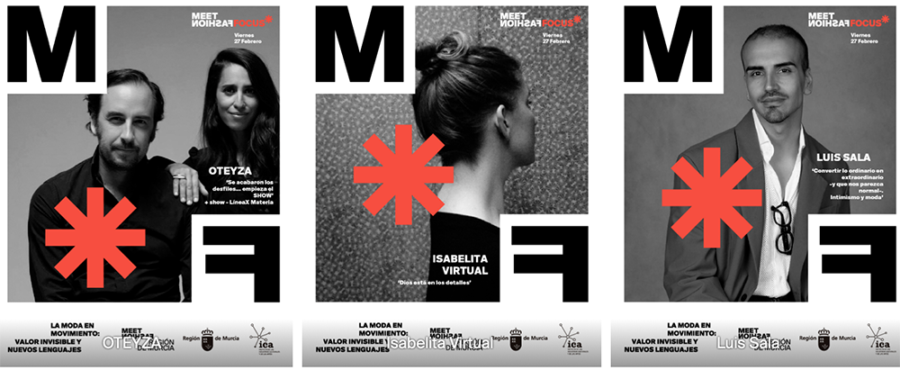 Moda en movimiento: Oteyza, Isabelita Virtual y Luis Sala protagonizan Meet Fashion Focus en Murcia