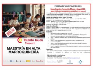 La Asociación Valenciana de Empresarios del Calzado (Avecal) promueve una nueva formación en Maestría en Alta Marroquinería